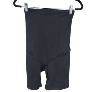 Cacique Sexy Sensual Black Mid Thigh High Rise Body Shapewear Size 14/16 XL